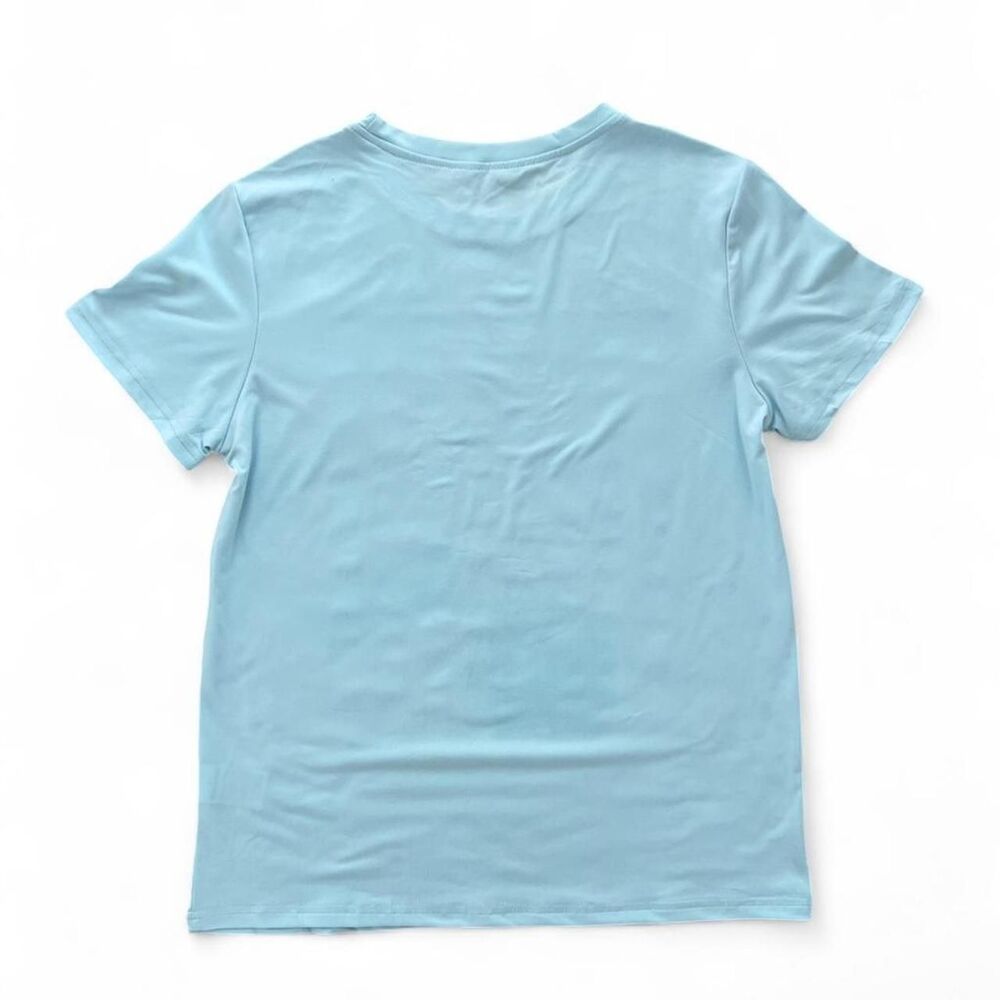 Blue Graphic Tee Women’s Small - Picture 2 of 5